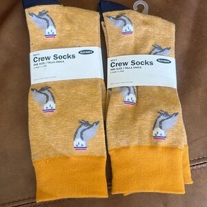 Mens trouser socks 2 pairs